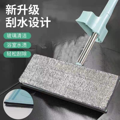 拖把家用免手洗拖把平板拖懒人旋转干湿两用平板拖把擦地墩地图2