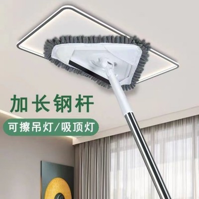 大三角拖把刮条擦窗拖地神器地板清洁智能玻璃神器家用窗户全高层图2