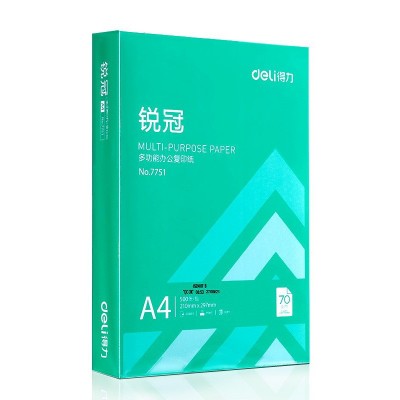 得力A4纸打印复印纸70g白纸80g单包一包500张整箱5包一箱a4打印纸图4