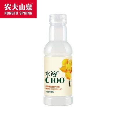 农夫山泉水溶C100复合果饮445ml*15瓶整箱柠檬西柚 多省包邮图3