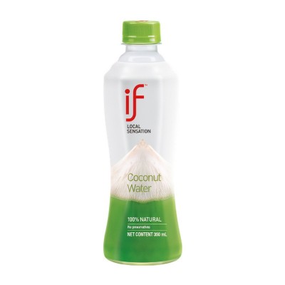 泰国进口if椰子水350ml/1L瓶装0脂椰青水NFC100%果汁饮料补水饮品图5