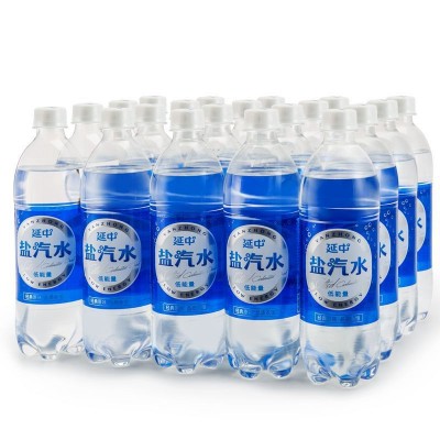 24年新货延中盐汽水600ml*20瓶整箱低热量碳酸饮料防暑劳防可开票图5