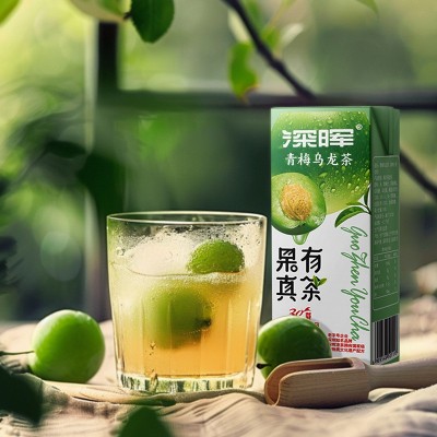 深晖青梅乌龙茶饮料梅子味果汁果茶250ml*24盒夏季解腻饮料整箱批 1件 32图3
