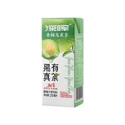 深晖青梅乌龙茶饮料梅子味果汁果茶250ml*24盒夏季解腻饮料整箱批 1件 32图4