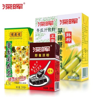 广东凉茶饮料批发250ml*24盒装果汁饮品冰红茶整箱包邮深 晖菊花茶 1件 33图3