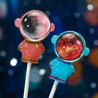宇航员太空人棒棒糖星空系列礼物儿童零食玩具网红高颜值糖果图2
