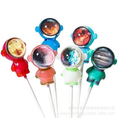 宇航员太空人棒棒糖星空系列礼物儿童零食玩具网红高颜值糖果图5