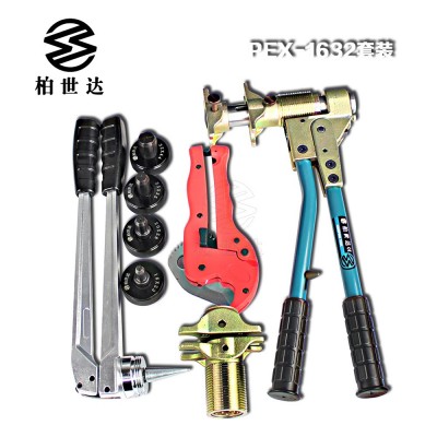 高端水暖拉紧器压管工具扩管工具 PEX-1632地暖压接钳 水暖滑紧钳图4