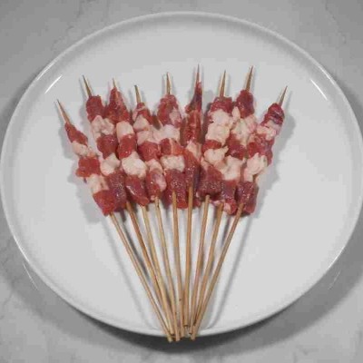 清真牛肉串大串20克烤串纯牛肉微调理烧烤食材冷冻品商用厂家批发图2
