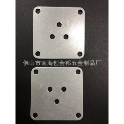 家具连接铁片四方铁片沙发脚连接片角码铁片桌脚连接片四方脚垫片图3