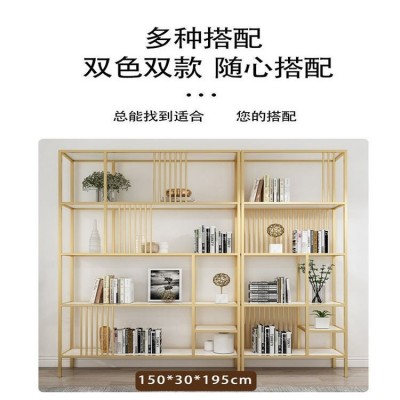 图书馆学校不锈钢书架 书房单双面资料架 阅览室档案置物架图4
