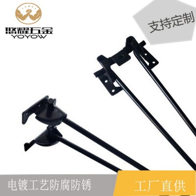 供应折叠V型铁线桌脚U形折叠脚铁艺脚发夹桌腿家具五金配件图5