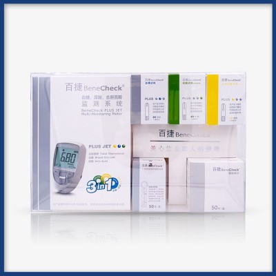 中国台湾百捷蓝牙分析仪尿酸总胆固醇血糖检测仪器精准家用蓝牙版图5