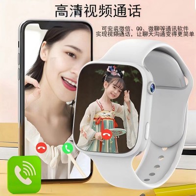 正品双摄儿童智能手表5G全网通电话手表可插卡WiFi下载小学生定位图3