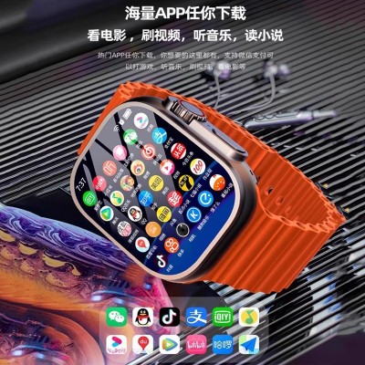 蜂窝版华强北s9ultra2顶配版智能电话手表可插卡下载iwatch男女s8图3