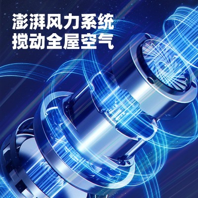 家用空气循环扇台地两用涡轮循环电风扇家用对流扇摇头落地扇礼品图4