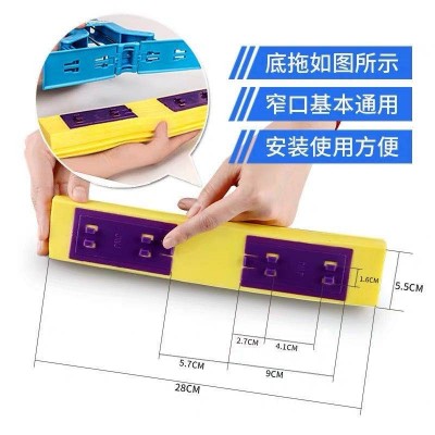 跨境批发窄口对折拖把头海绵替换吸水速软家用pva海绵拖把配件图4