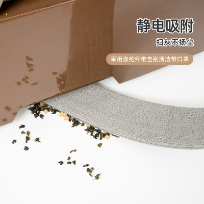 床底清扫神器家用加长可伸缩静电除尘掸大扫除工具清洁缝隙灰尘刷图3