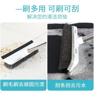 地刷卫生间刷地刷子神器长柄图2