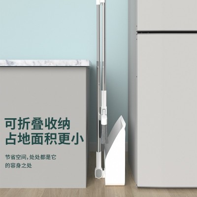 妙家帝加厚加大全新材料扫把簸箕套装组合卫生间魔法软毛扫 地笤帚图2