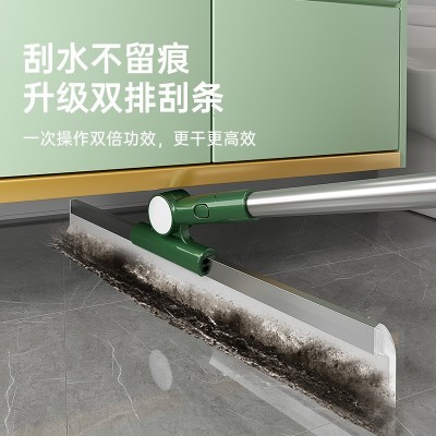 硅胶双面地刮扫把家用卫生间浴室玻璃刮水神器扫头发扫水魔术扫把图3