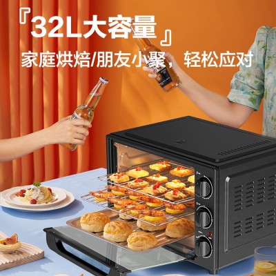 格兰仕电烤箱32升容量扩容内胆统一温控 家用多功能批发电烤炉K15图3