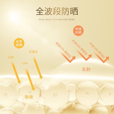 RCA隔离防晒霜SPF50+PA+++隔离防晒霜二合一 防紫外线面部防晒乳图2