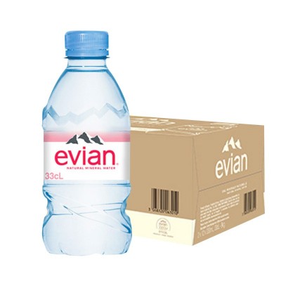 Evian依云法国天然矿泉水330ml*24瓶装整箱原装天然进口矿泉水图5