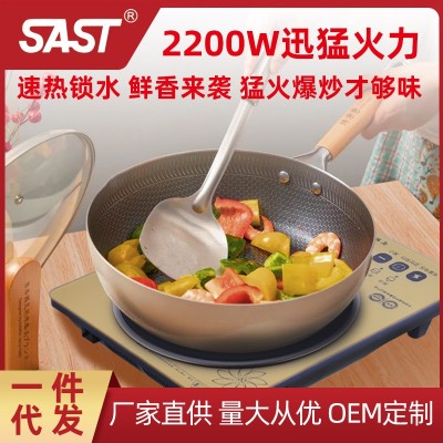 先科电磁炉家用商用多功能大功率炒菜电池炉火锅代发礼品外贸批发图2