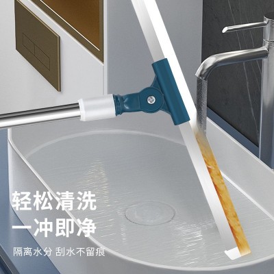 术扫把家用硅胶拖把两用浴室地刮地板刮水器扫地神器卫生 间挂刷图2