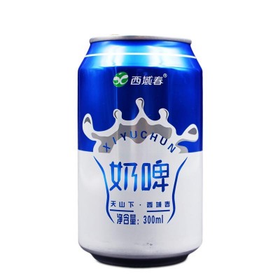 新疆特产西域春奶啤300mlx6罐 乳酸菌饮品发酵非啤酒 24年3月产图5