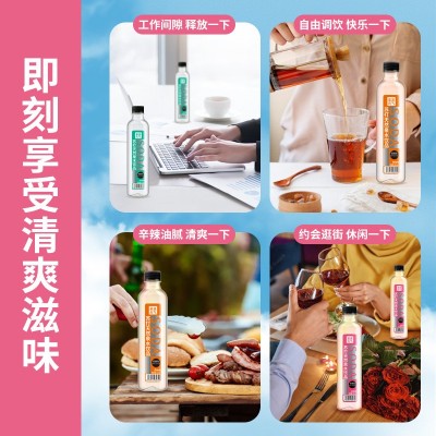 苏打水弱碱性无糖无汽柠檬白桃西柚果味饮料饮用水整箱包邮批发图4
