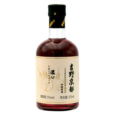 吉野京都375ml微醺果酒女士低度甜酒桂花青梅柠檬山楂伴手礼批发图2