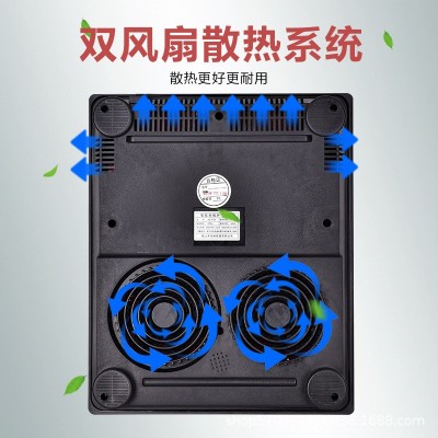 韩米凹型3500W电磁炉大功率配36炒锅家用爆炒触屏智能电磁炉图5