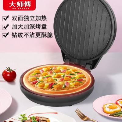 3.5cm加大加深电饼铛家用多功能电烤铛双面悬浮式全自动烙煎烤机图4