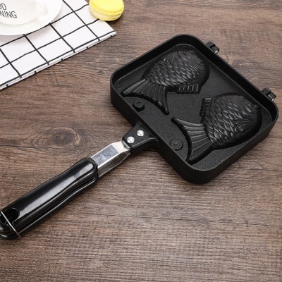 烘焙天燃气鲷鱼烧烤盘 DIY 双鱼蛋糕模具烤盘夹图4