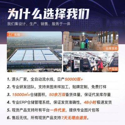 运动鞋男春季新款外贸男鞋一件代发系带跑步鞋时尚潮流鞋子男图3
