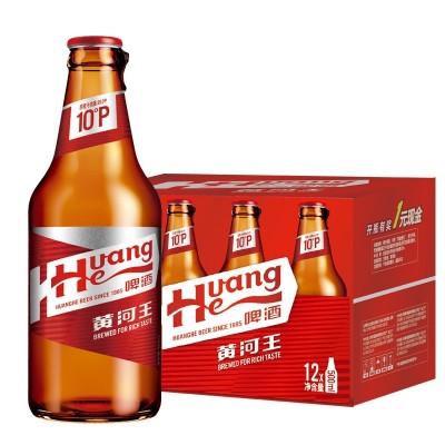 厂家批发整箱黄河王原浆啤酒500ML*12瓶聚餐酒水KTV聚会啤酒图2