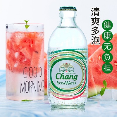 泰象气泡水325ml*24瓶泰国进口chang泰象苏打水整箱批发原味饮料图3