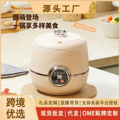 厂家直销多功能迷你电饭煲家用一人电煮锅蒸煮一体不粘锅小锅批发图5