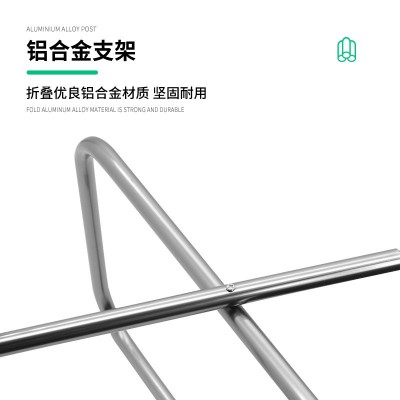 户外露营折叠椅 后背提拉椅休闲野餐铝合金沙滩靠背躺椅厂家供应图3