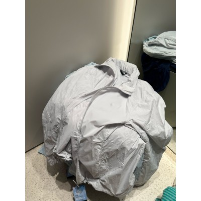 bgy4221潮牌连帽防晒服2024情侣款大码宽松休闲长袖立领开衫外套图2