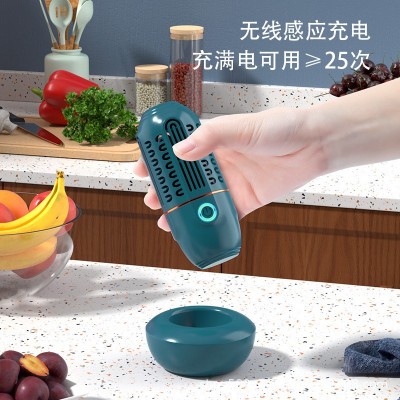 胶囊果蔬清洗净化器家用便携食材消毒杀菌清洗机无线去农残洗菜机图5