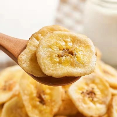香蕉片酥脆水果干香脆香蕉干非油炸烘烤果干休闲果干健康零食批发图4