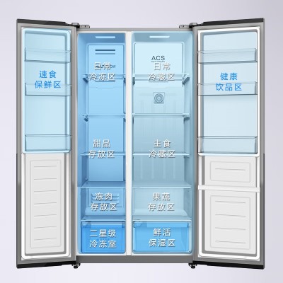 创维电冰箱BCD-553WKPSC大容量双门冰箱双变频Nano Ag杀菌图5