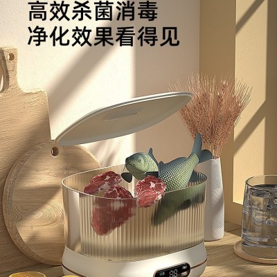 惠氏果蔬清洗机 家用智能除菌杀毒净化器批发代发自动洗菜消毒机图4