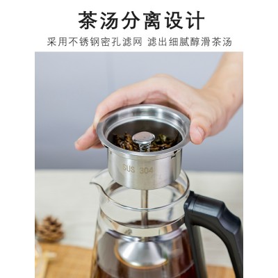 厂家直销煮茶器黑茶普洱蒸汽式自动玻璃养生壶保温电茶壶电热水壶图3
