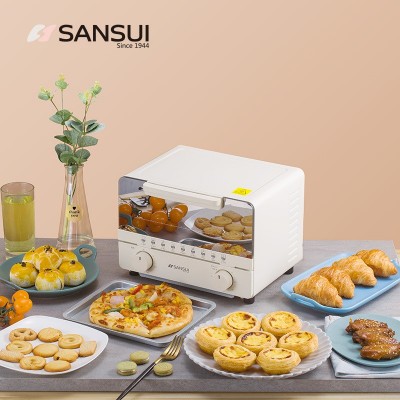 电烤箱家用一件起批卧式多功能厨房烘焙大容量烤箱礼品批发电烤箱图3