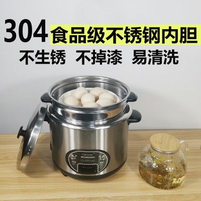 厂家直销批发零售304不锈钢电饭锅电饭煲家用普通老式2-3-4-5-6升图3