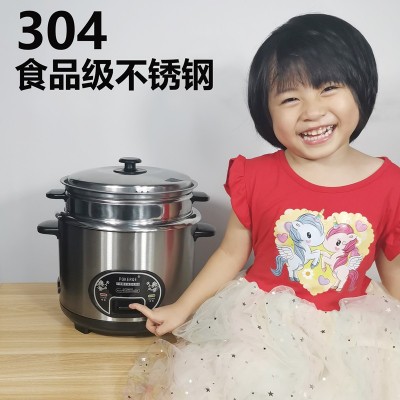 厂家直销批发零售304不锈钢电饭锅电饭煲家用普通老式2-3-4-5-6升图4